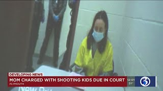 VIDEO: Plymouth mother faces judge after killing of daughter, injuring of young son