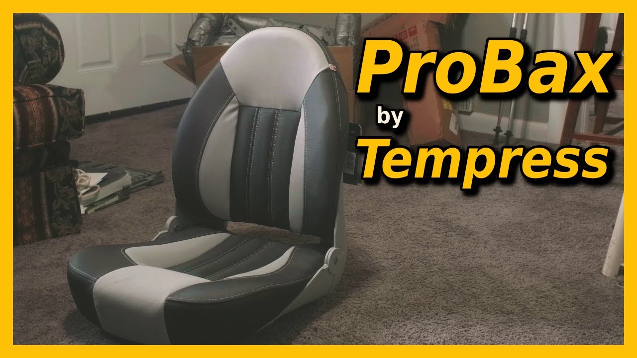 Best Boat Seat for Back Pain  Tempress ProBax Boat Seat Review