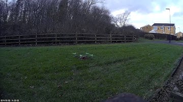 second flight of my kk2.1 quadcopter after replacing a snapped motor mount.