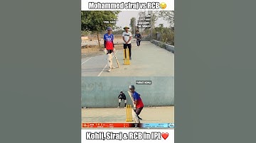 Siraj, Kohli & RCB in IPL 2025❤️ ft. RCB vs GT #cricket #shorts #trending