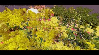 InfiniTREE PRO - Forest generation stress test with shadows at full distance & massive tree density