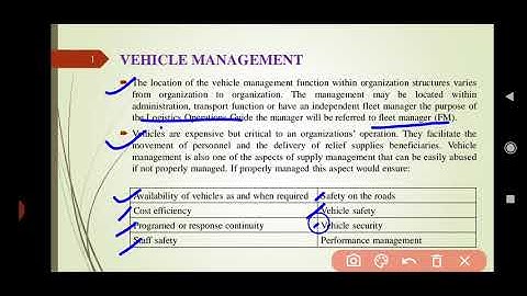 Transport Management & Laws- CH-4- Planning For New Transport Organisation, Part-3