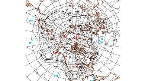500 mb Hemispheric Chart