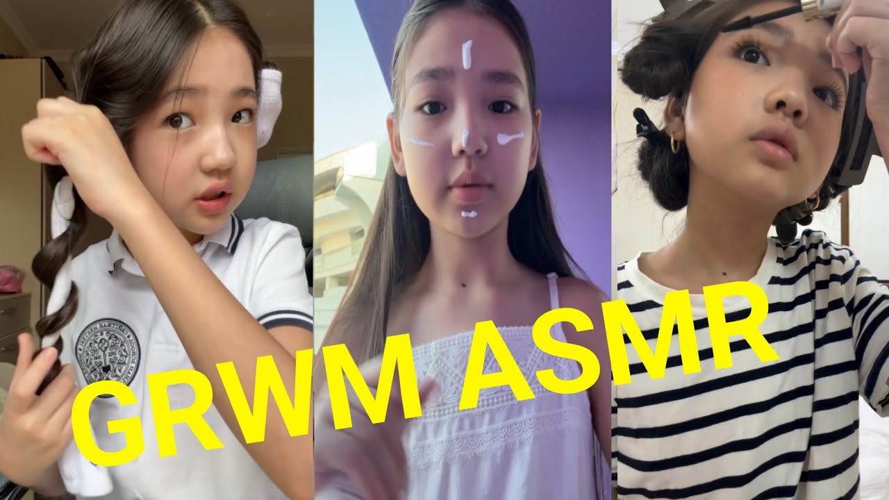 GRWM ASMR for School 🏫✨ Everyday Natural Glow Makeup | GlowWithFaNas