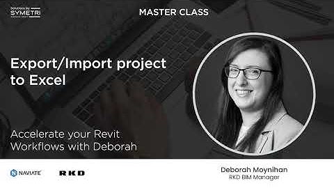 Export/Import project to Excel