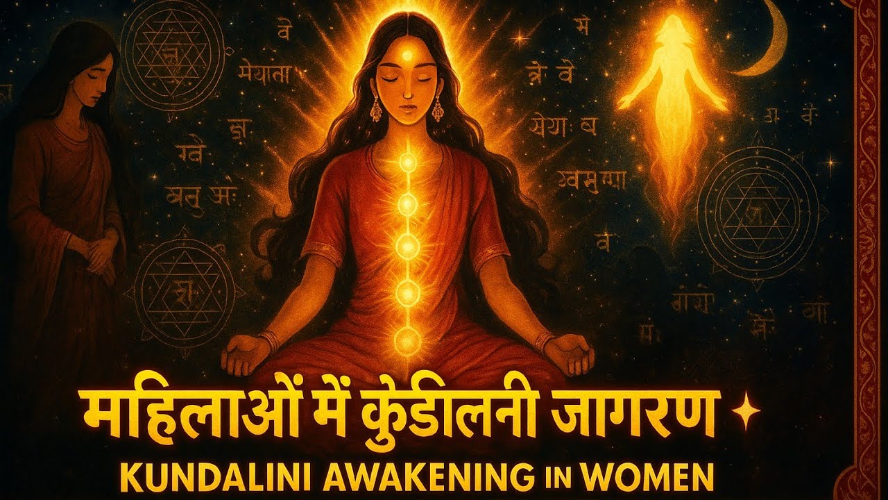 🔥महिलाओं में कुंडलिनी जागरण तेज़ी से क्यों होता है 🔮 Kundalini Awakening Faster in Women"