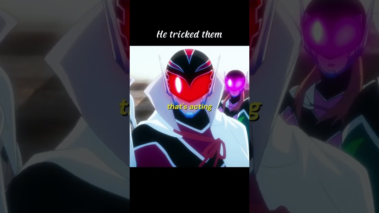 He Outsmarted The Rangers Shorts Anime Animeedit