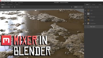 How to make Realistic Textures in Blender for Free (Quixel Mixer)