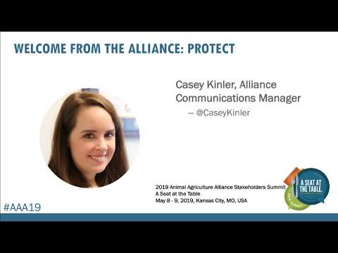 Casey Kinler - Welcome from the Alliance: Protect