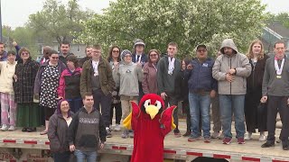 Belvidere celebrates Special Olympics athletes with heartfelt victory parade