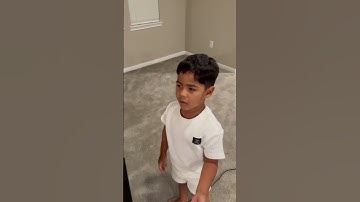Mom and dad catch son trying to hide his tv that he broke #shorts