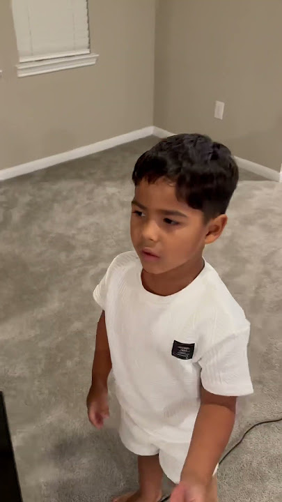 Mom and dad catch son trying to hide his tv that he broke #shorts