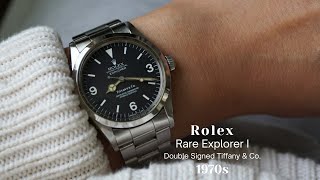 Rolex Explorer I Ref. 1016 Double Signed “Tiffany & Co.' – Circa Late 1970s