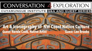 Coast Salish Native Art - Rande Cook, Native Artist & Lee Brooks, Gallery Curator