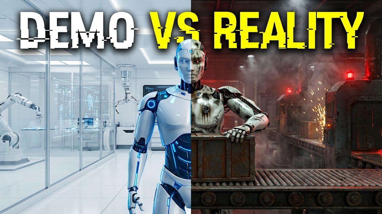 Robot Failing Why Humanoid Robots Fail Outside the Demo - YouTube