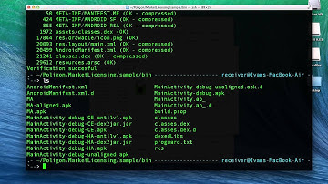 Android Application Security Demo: Trying to resign a "DexProtectored" application
