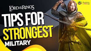 The Lord of the Rings: War - Latest Military Guide | Game Guide