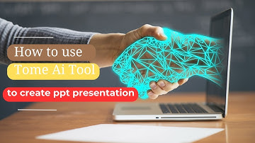 How to use tome ai tool to create ppt presentation for free fast and easy to use