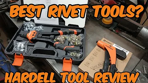 The Best Nutsert and Hand Rivet Tools Ive Seen! Hardell Tool Review #diy