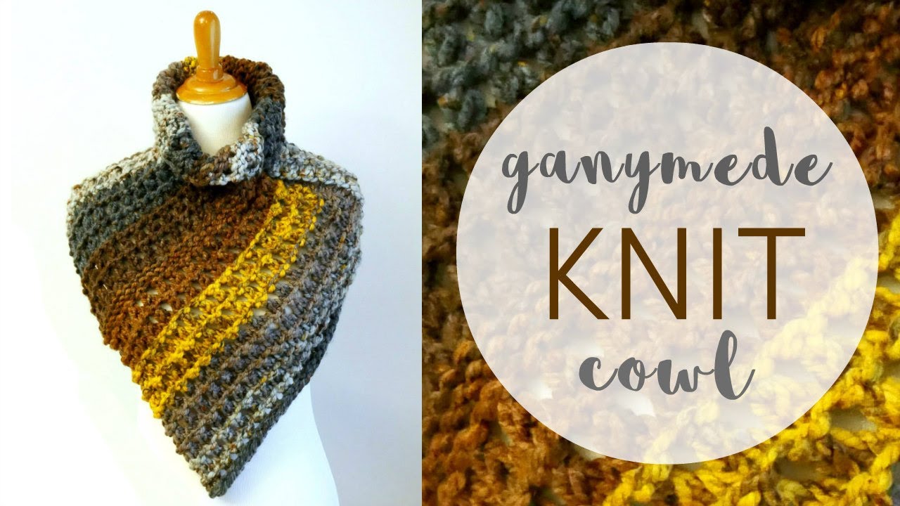 Как вязать капюшон Ганимеда