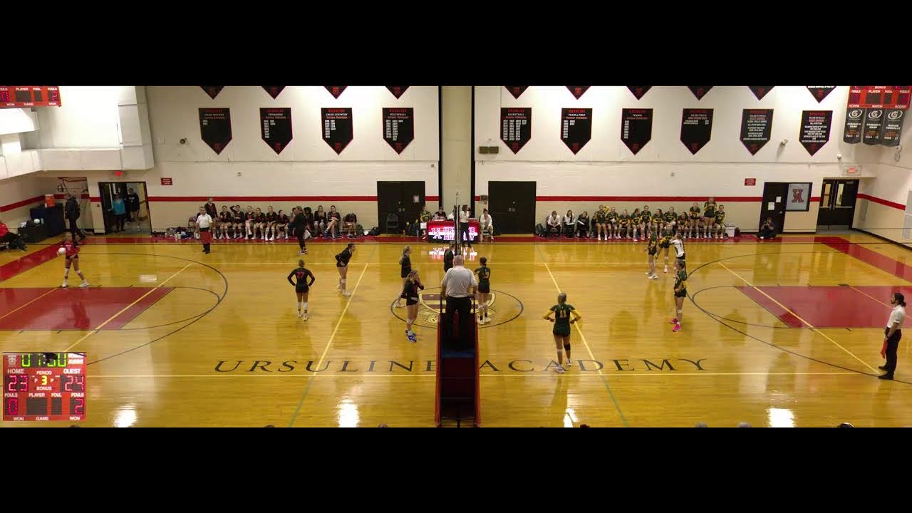Ursuline Academy vs Saint MarkUrsuline Academy vs Saint Marks High School Girls Varsity Volleyball