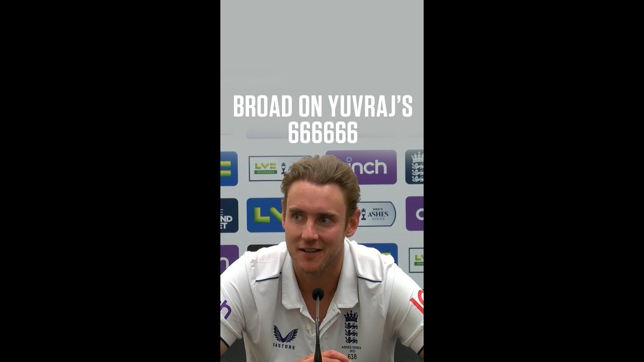 ‘It made me the competitor I am today’ – Stuart Broad on Yuvraj Singh’s 6 sixes against him 🗣️