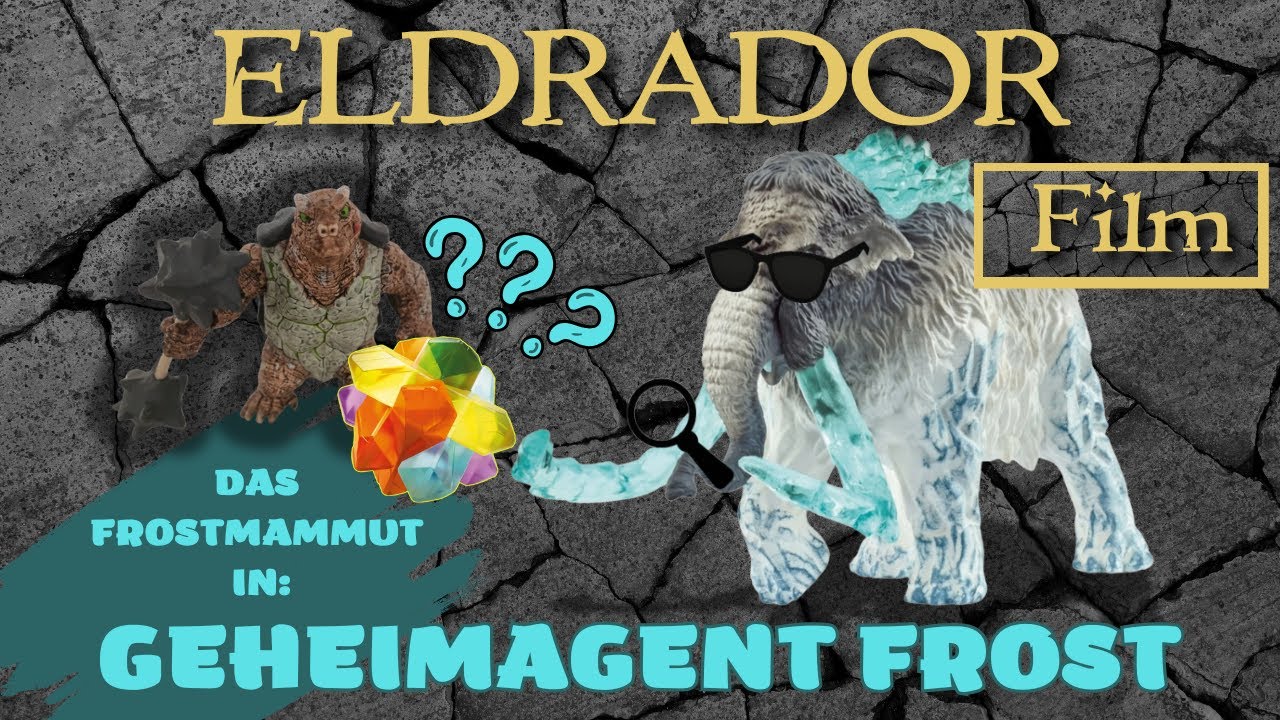 😎 Schleich Eldrador - Das Frostmammut in: Geheimagent Frost ❄️🦣
