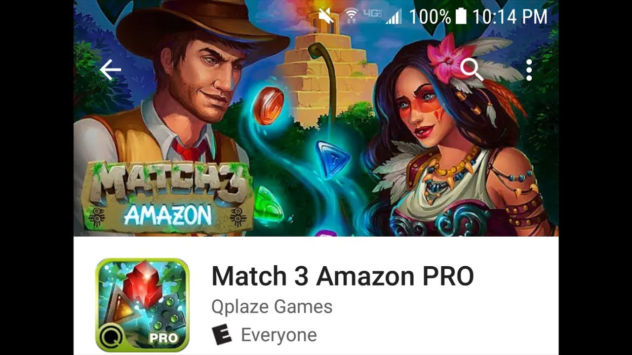 Match 3 Amazon Pro JUST GAMEPLAY! (mobile) YouTube