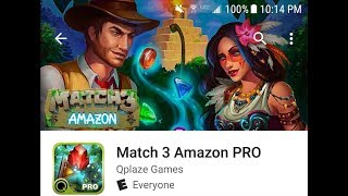 Match 3 Amazon Pro - JUST GAMEPLAY! (mobile) screenshot 1
