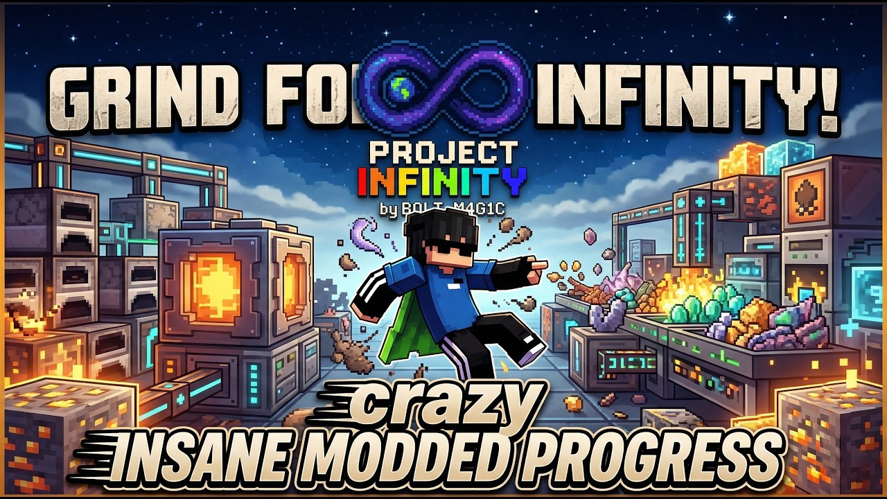 🔴 [LIVE] Project Infinity 0.1 Infinity Grind || @4x4gaming || @4x4sunny ...