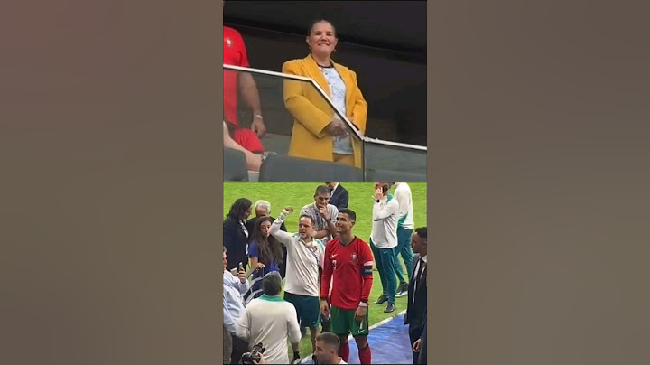 Cristiano reaction to his mother after the game vs slovenia ❤️ #Euro2024 / رونالدو و مادرش بعد بازی