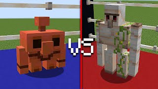 copper golem vs iron golem (not clickbait)