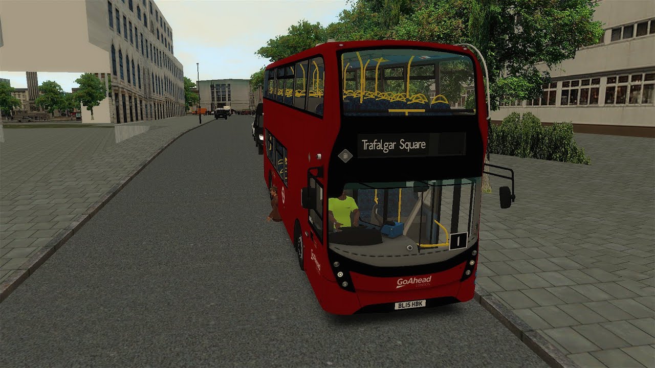 OMSI 2: Route 1 - Hampstead Heath to Trafalgar Square, Map - Pimlico