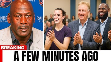 Michael Jordan STUNS Caitlin Clark With This POWERFUL Speech, Gets A Standing Ovation