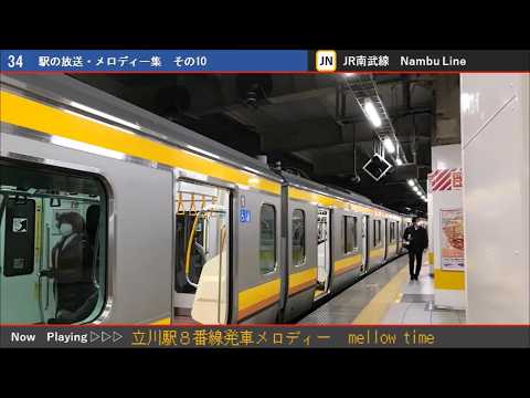 立川駅8番線旧発車メロディー「mellow time」