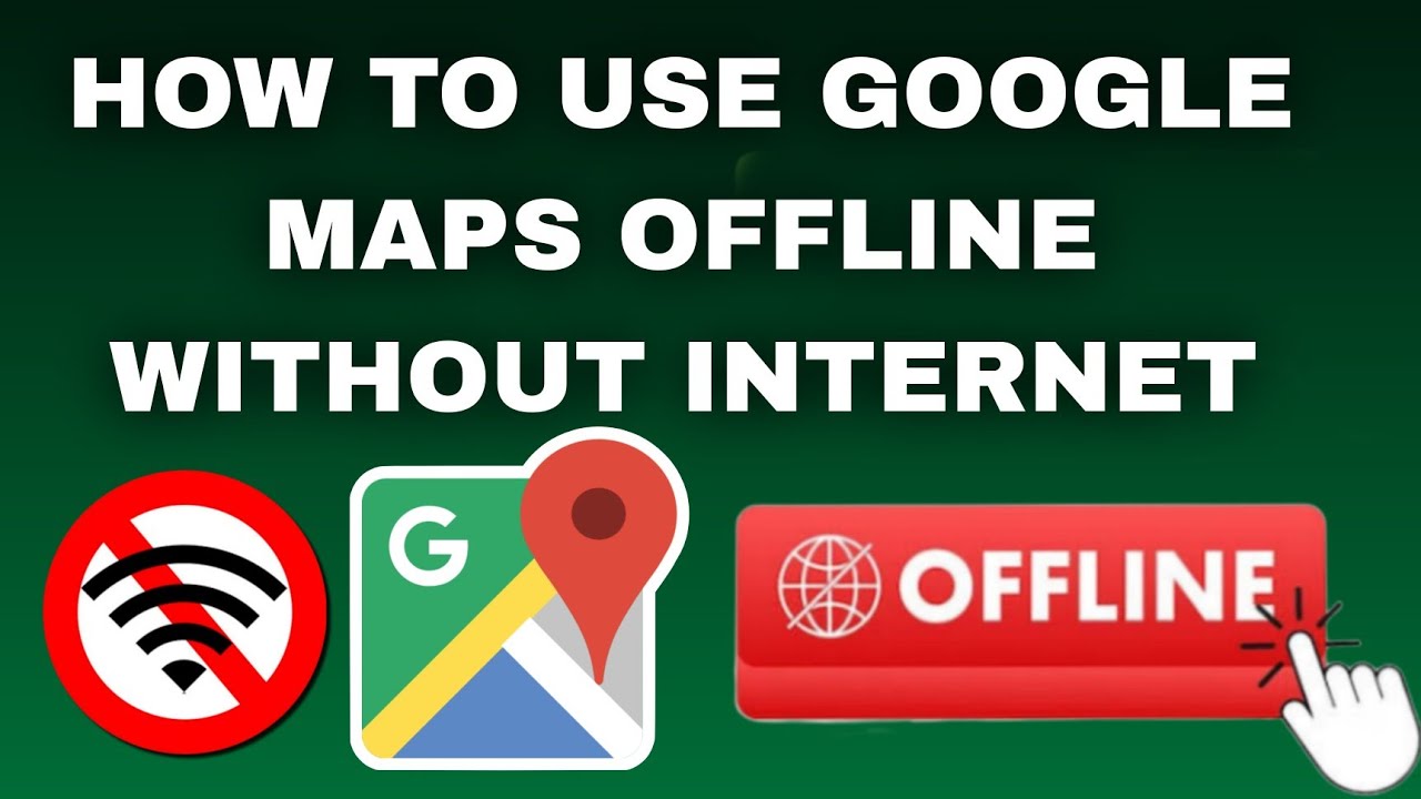 How To Use Google Maps Offline Without Internet | Easy Way - YouTube