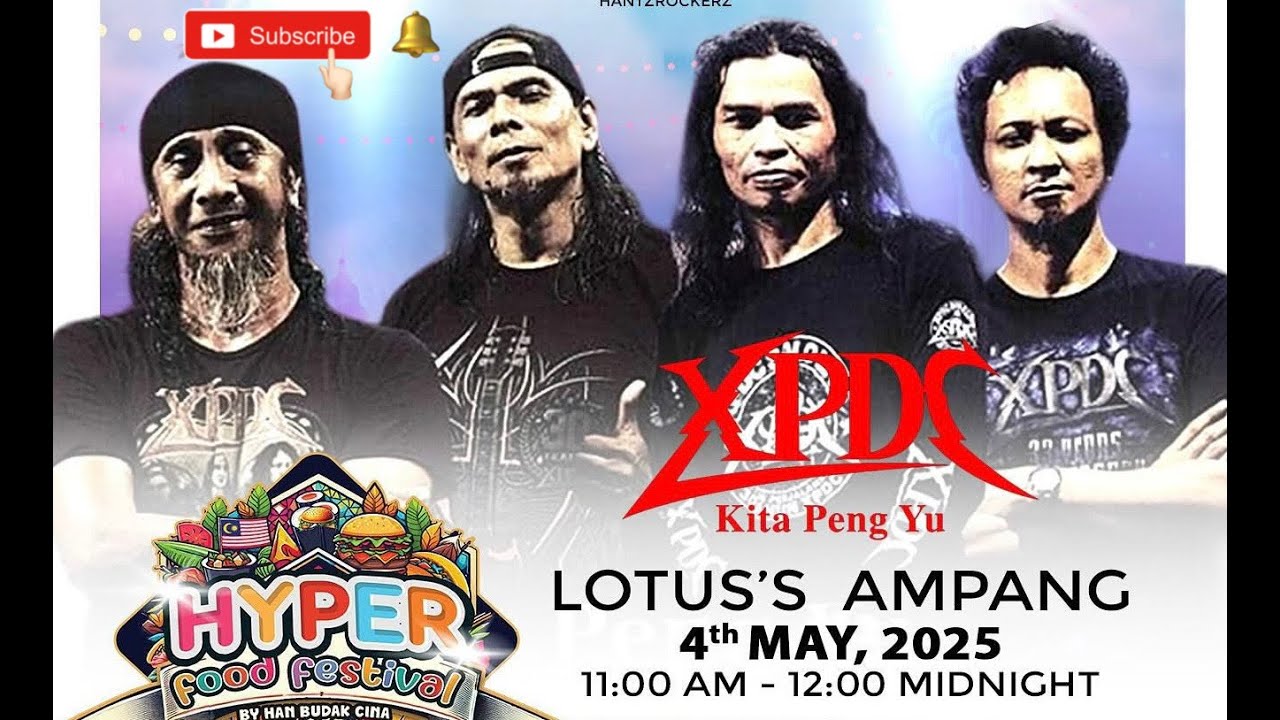 VIDEO FULL KONSERT XPDC KITA PENG-YU LIVE DI LOTUS AMPANG SELANGOR 4/5/2025.