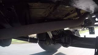 Land Rover series iia noise during deceleration (overrun)