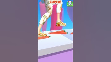 ASMR Tippy Toe 3D 💥💪  Satisfactory ASMR Sound #shorts  #asmrtippytoe #tippytoe #tippytoe3d #00133