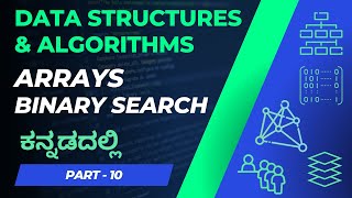Binary Search in Kannada | Algorithms and Code in C | Array Menu Driven Program | DSA in ಕನ್ನಡ - 10