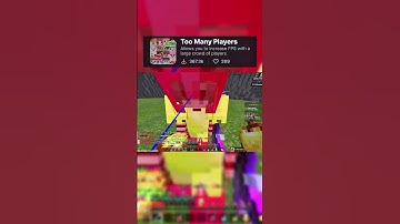 3 Mod Fix Lag Hữu Ích Trong Minecraft #minecraft #modminecraft #smp #fyp #fixlag