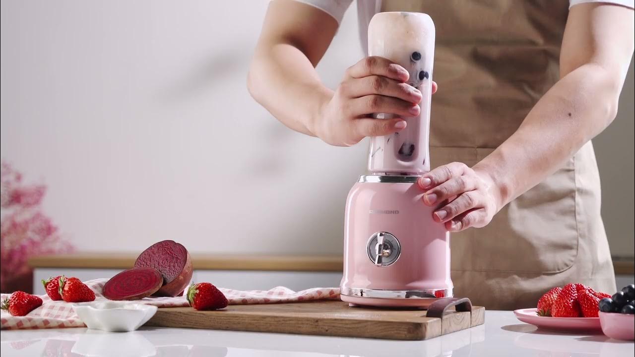 РецептPink Стационарный портативный блендер для смузи и коктейлей ...