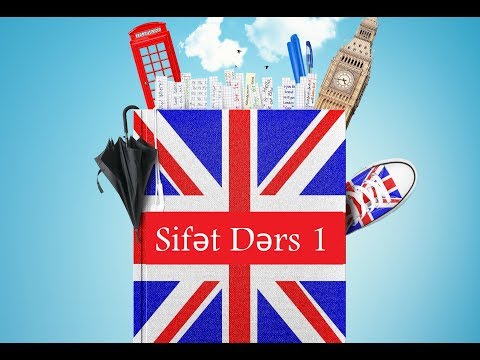Video: İngilis Dili Sifət