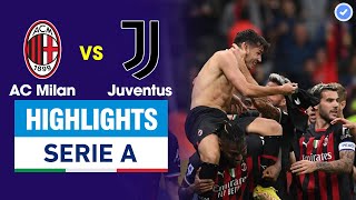 Highlights AC Milan vs Juventus | Màn solo kinh điển từ giữa sân qua 4 cầu thủ ghi tuyệt phẩm