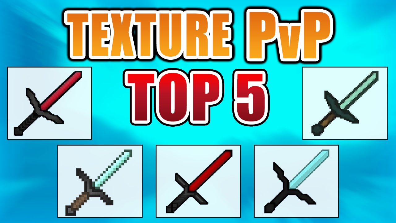 TOP 5 MINECRAFT PVP TEXTURE PACKS!! (faithful edit, POT PVP, NO LAG! 1. ...