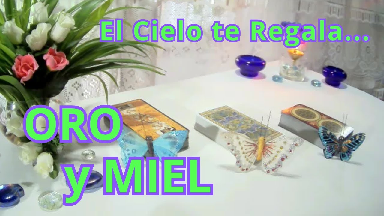 EL CIELO TE REGALA ORO Y MIEL!!! Tarot Interactivo 2025 - YouTube