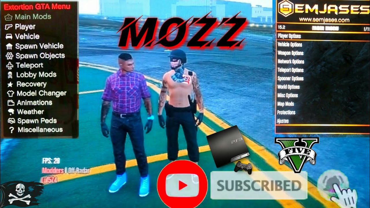 🔴💯🔥Semjase's VS exortion MODZ de (PAGÁ) GTA 5 PS3🔥💯🔴