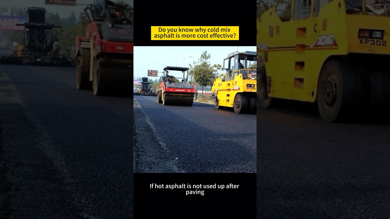 Do you know why cold mix asphalt is more cost effective？