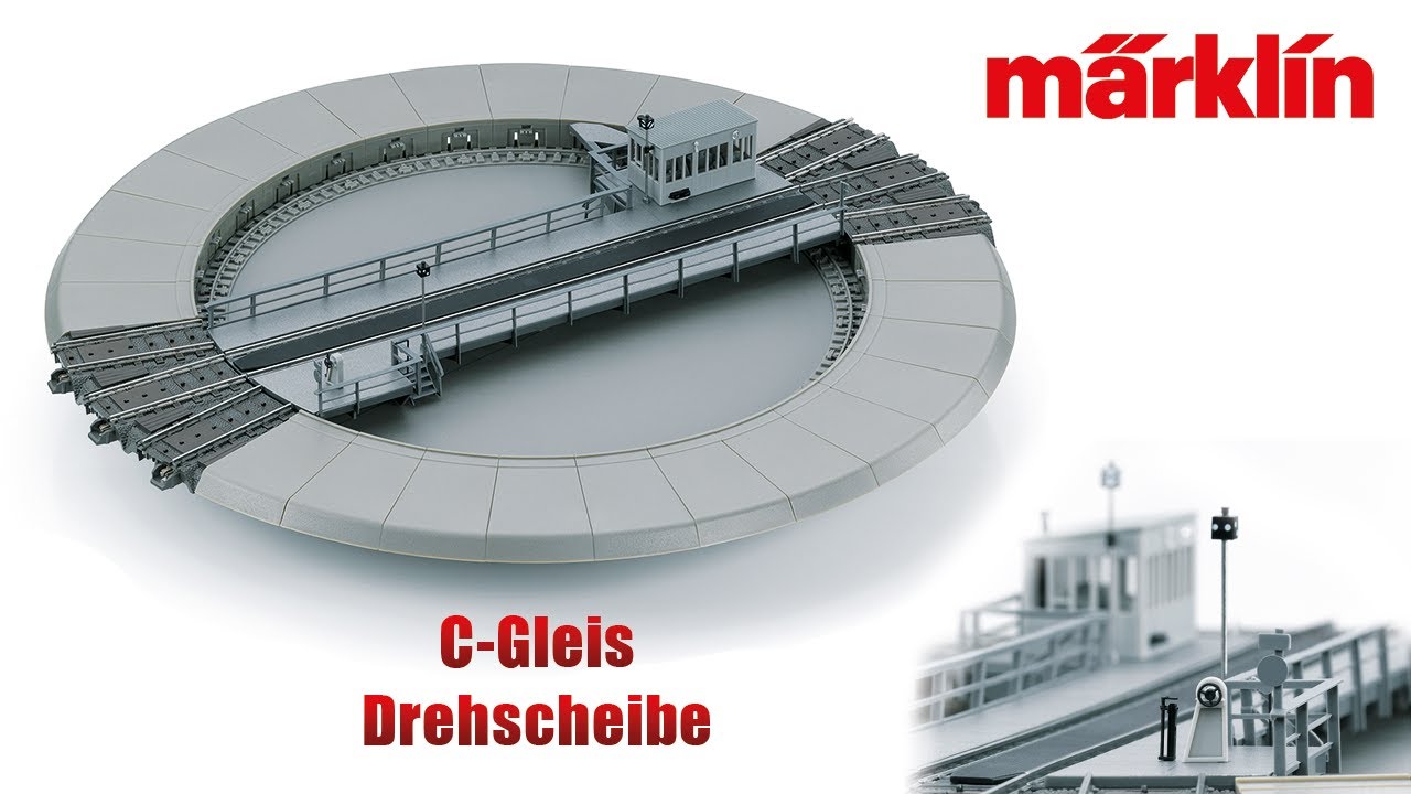 C-Gleis Drehscheibe von Märklin (74861) - Vorstellung