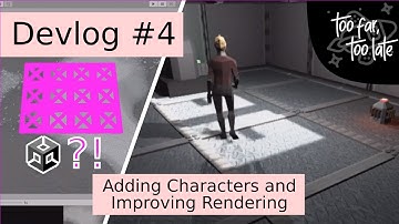 Adding Characters with Animations and Improving Rendering of my Game - Devlog #4